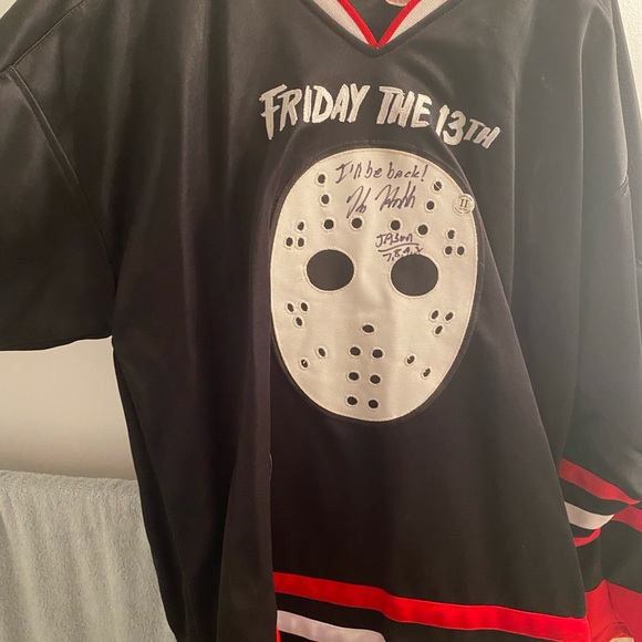 Other - Jason “Friday the 13th” Vorhees Jersey. Comes with CoA.